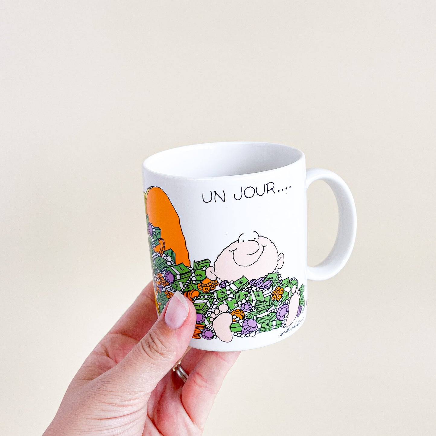 Tasse Un jour je serai riche