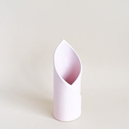 Pale pink vase/pencil holder