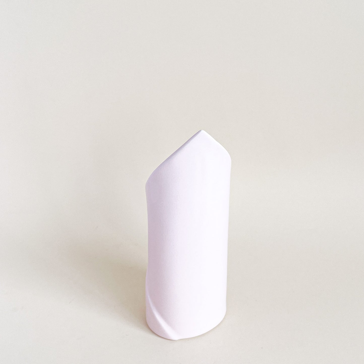 Pale pink vase/pencil holder