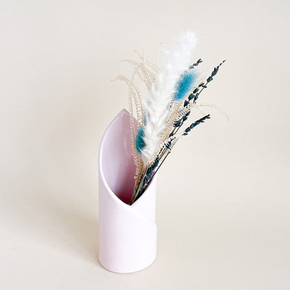 Pale pink vase/pencil holder