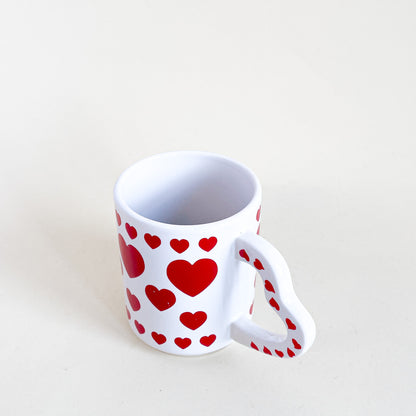 Hearts mug