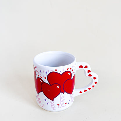 Tasse coeurs ballons