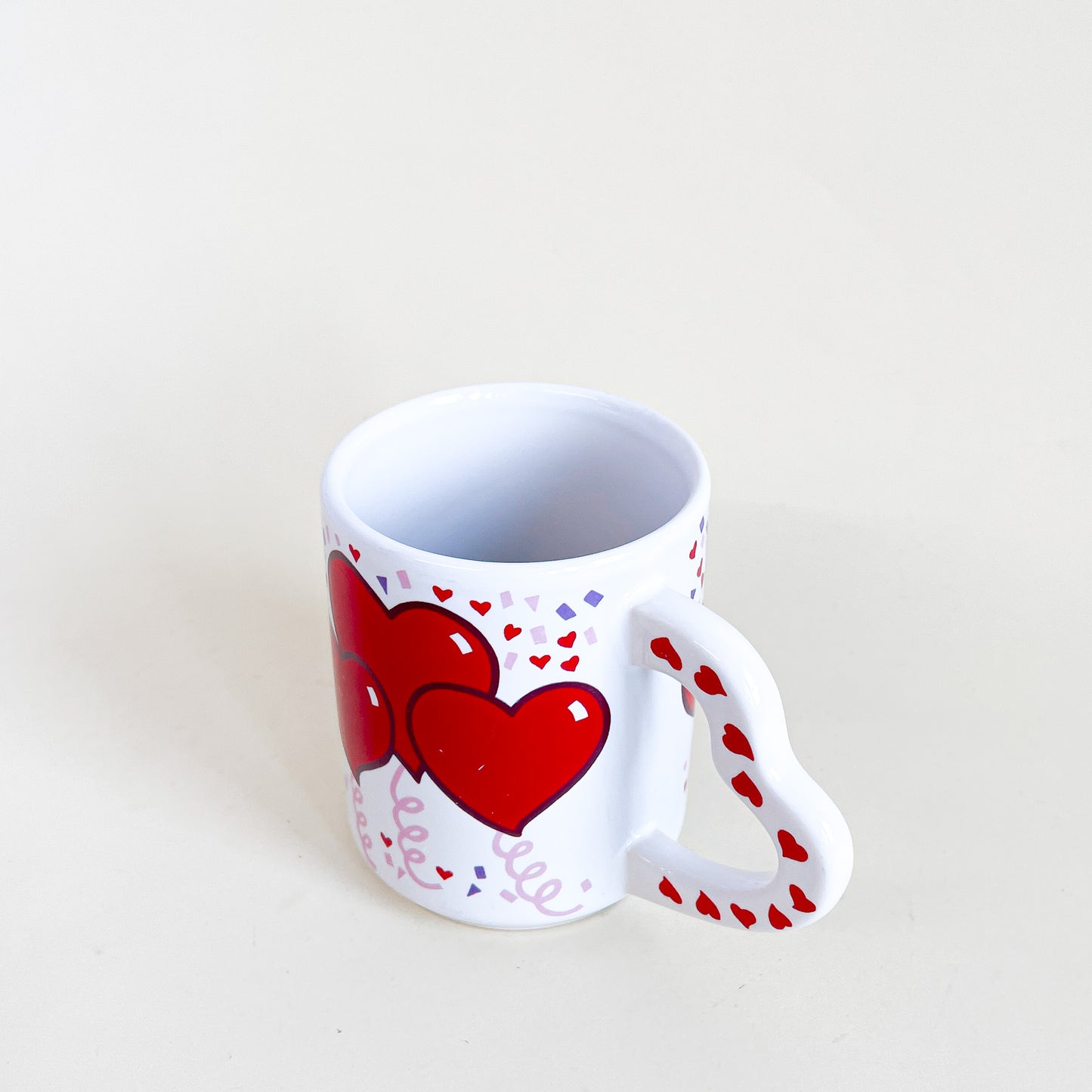 Tasse coeurs ballons