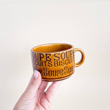 Soup and cookie mug