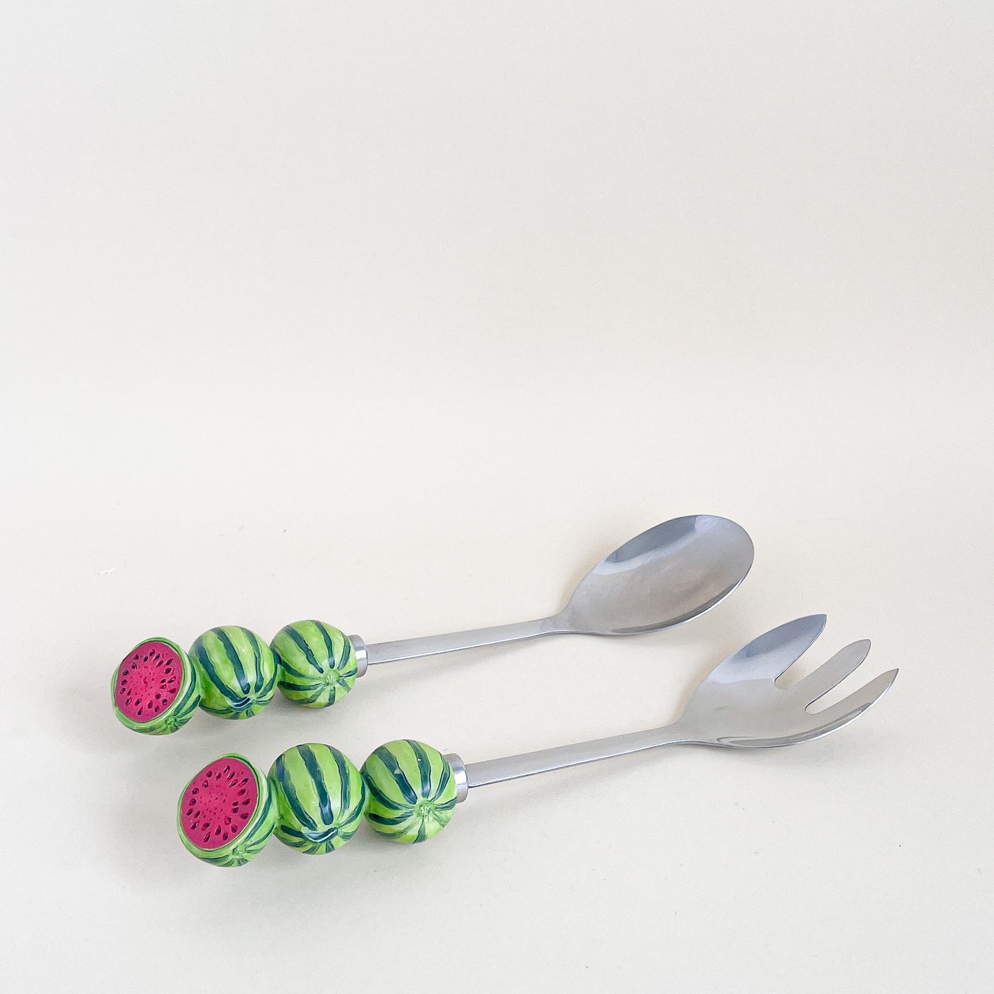 Watermelon salad spoons