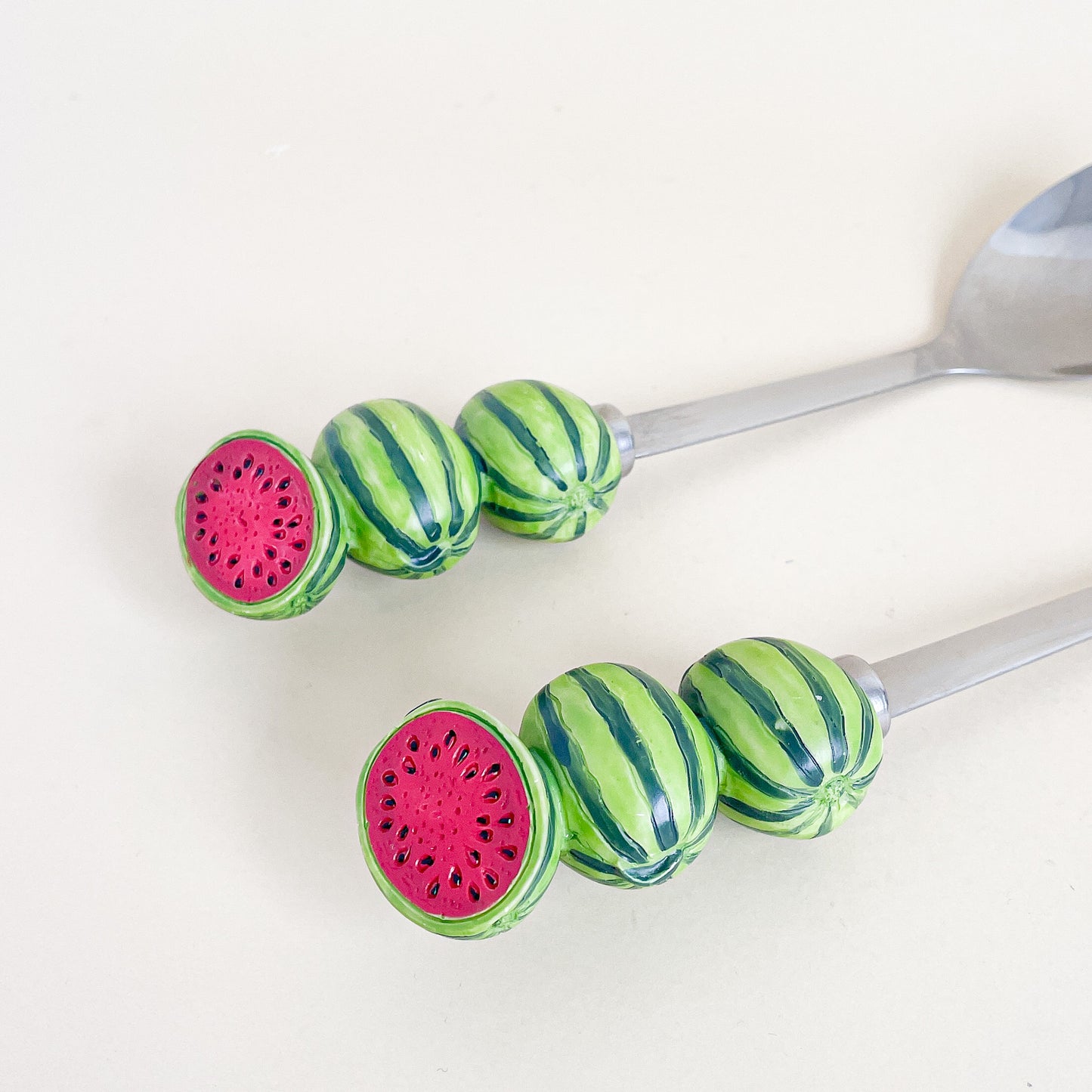 Watermelon salad spoons