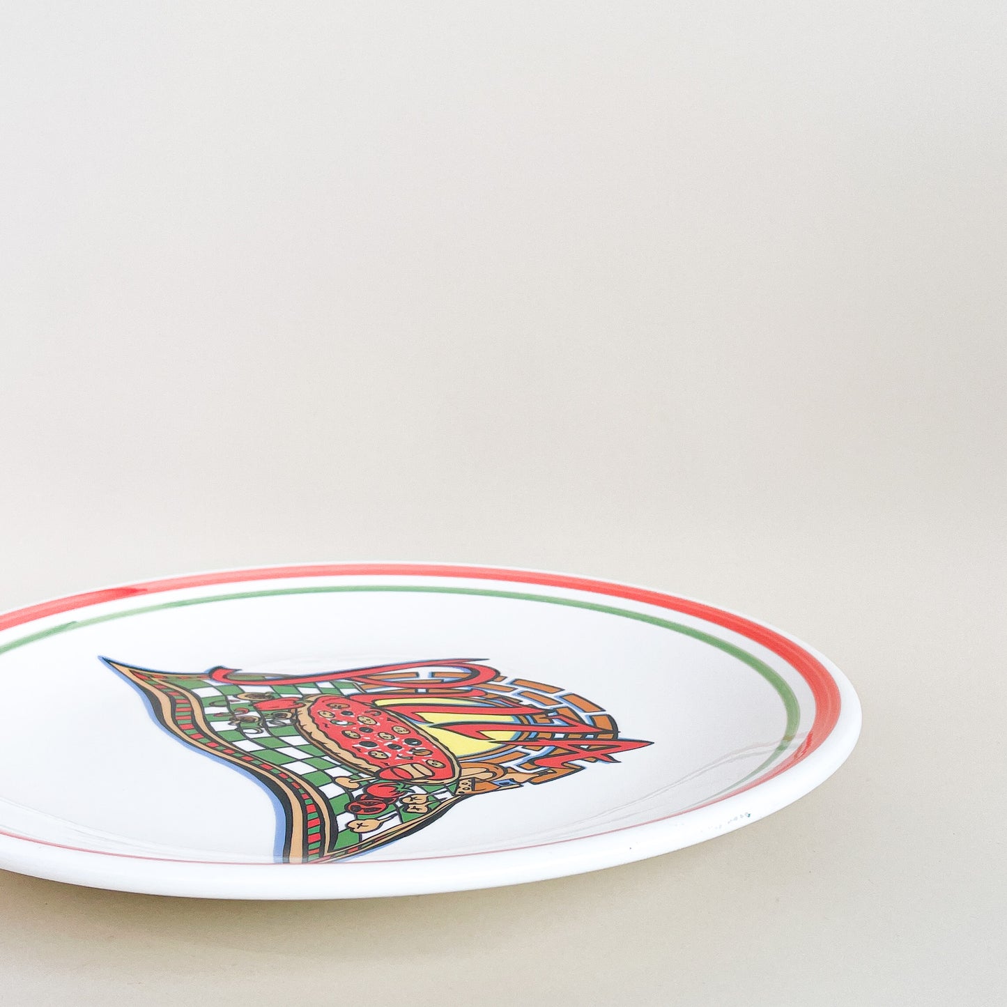 Pizza plate made in Italy