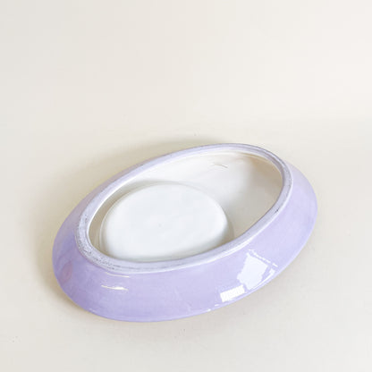 Iridescent lilac bowl