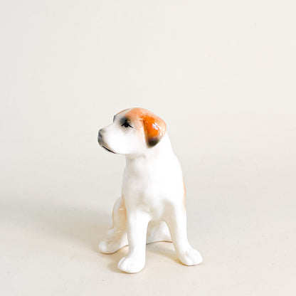 Petit chien en céramique