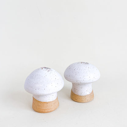 Mushroom salt and pepper shakers