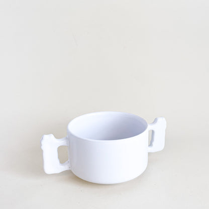 Double handles large cow mug