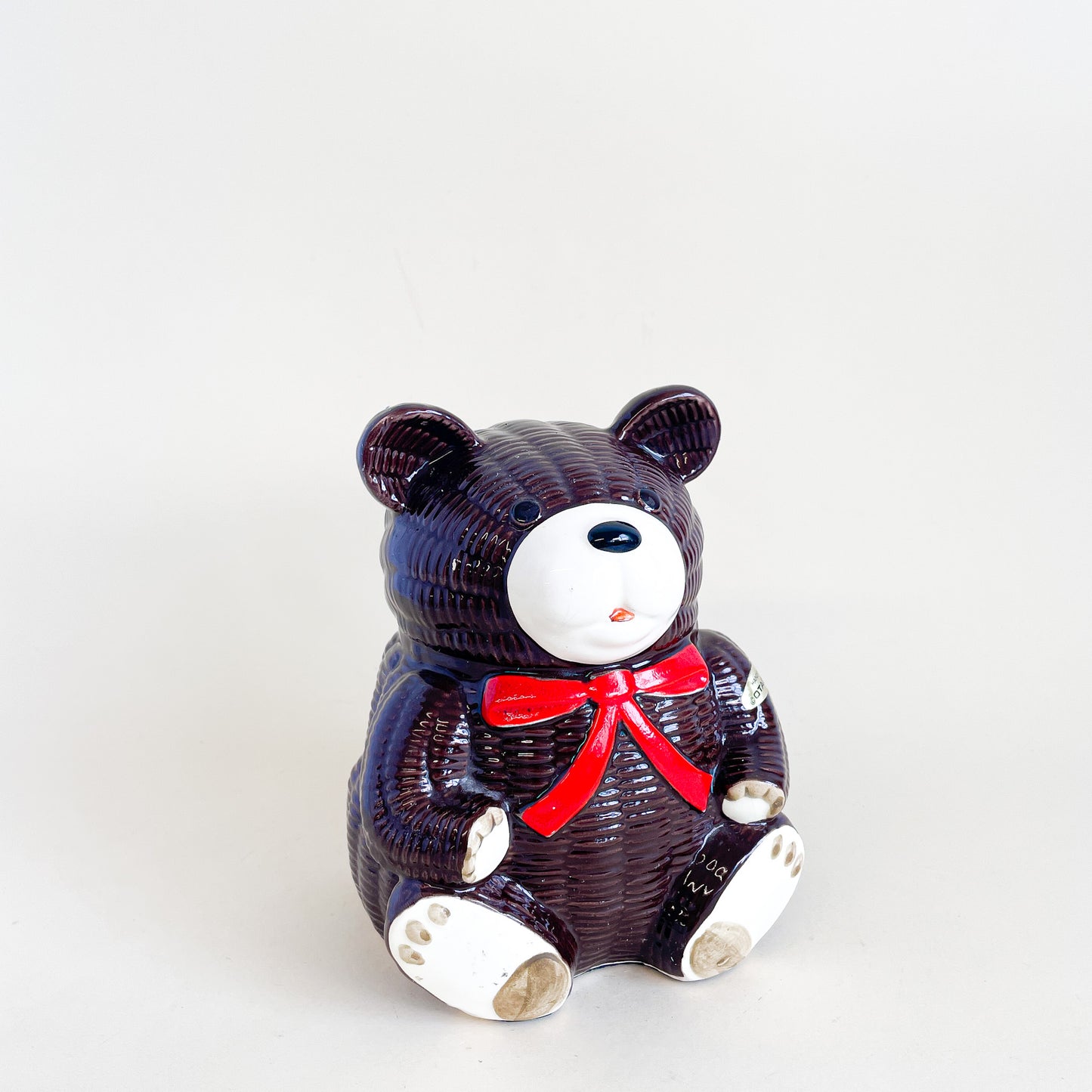 Otagiri teddy bear bookend 1979