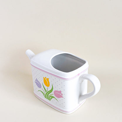 1985 Teleflora ceramic watering can