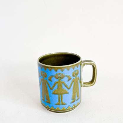 Tasse ribambelle Hornsea 1972