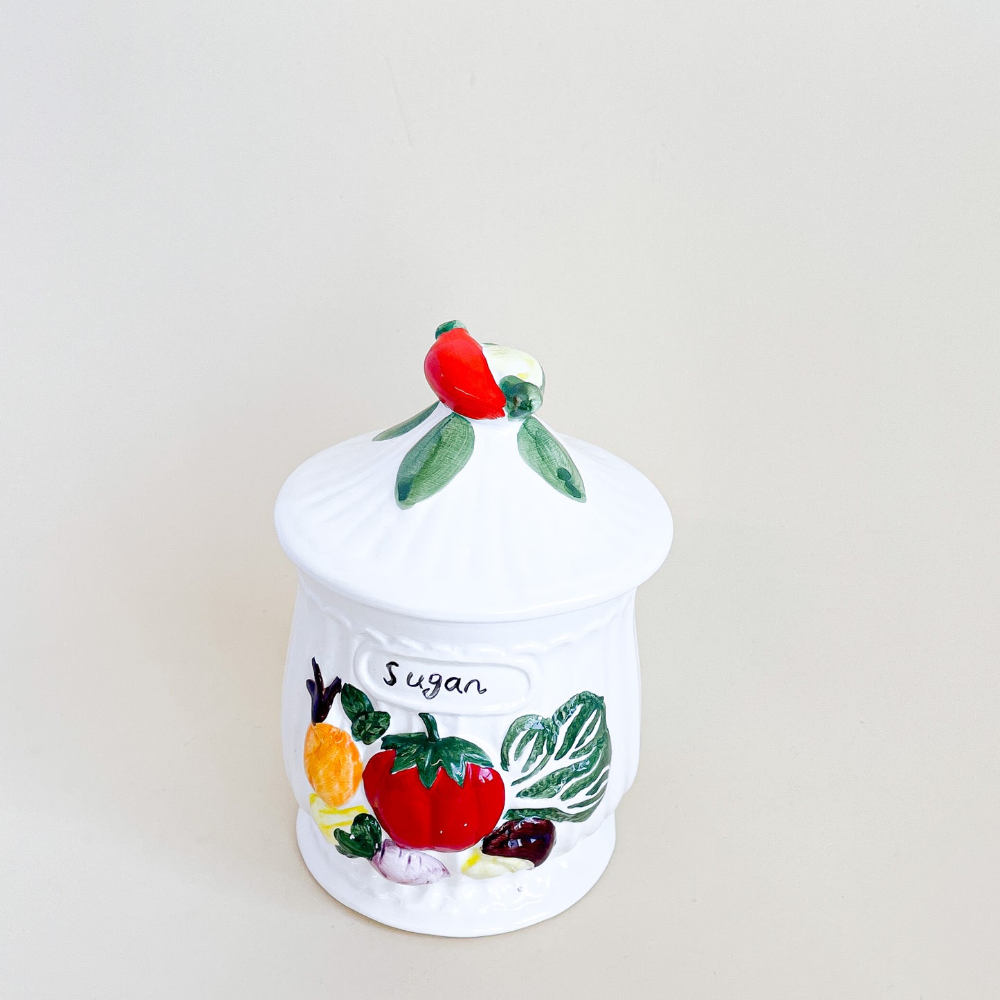 Sugar ceramic canister