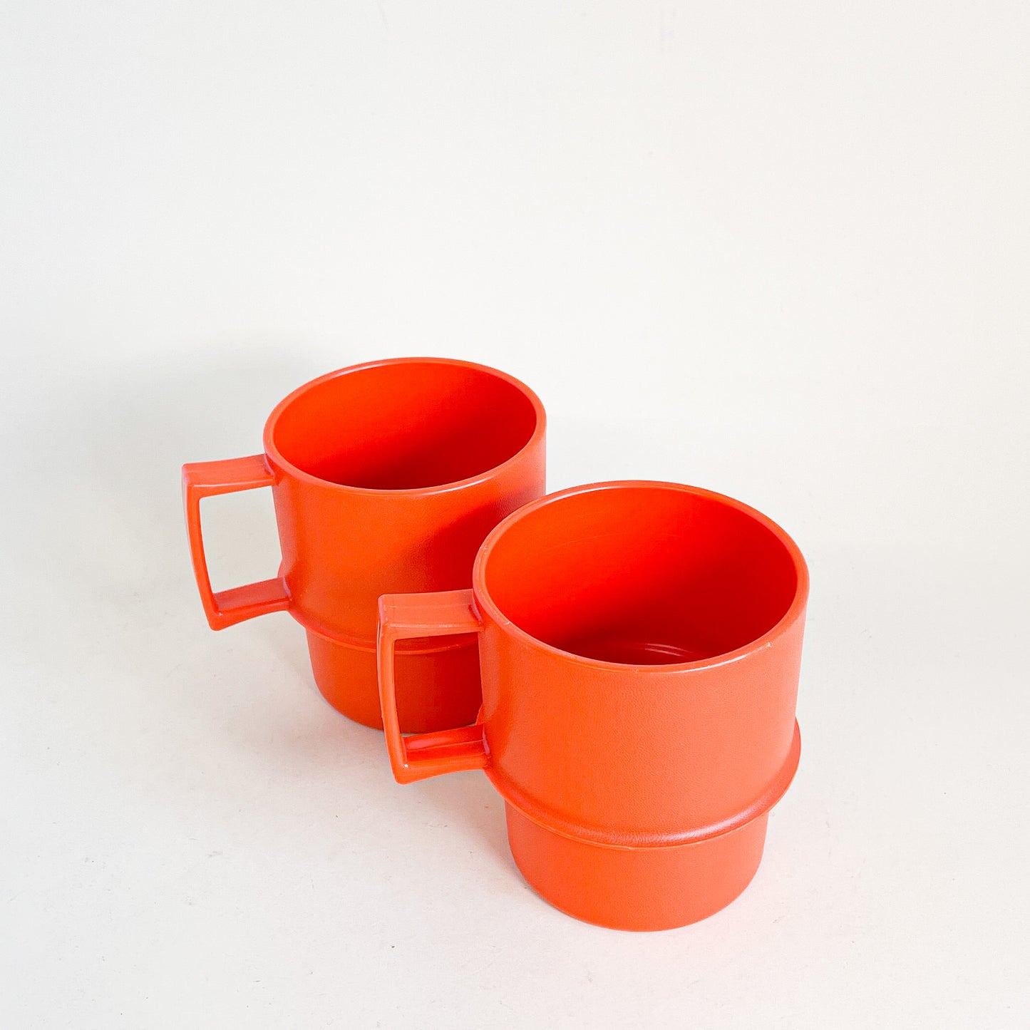 Duo tasses orange Tupperware