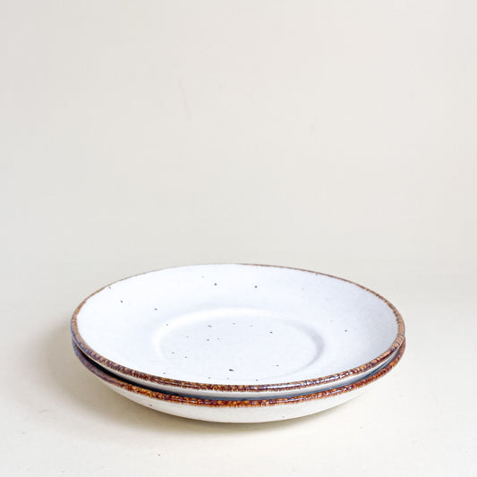 J&G Meakin Lifestyle saucers plates duo