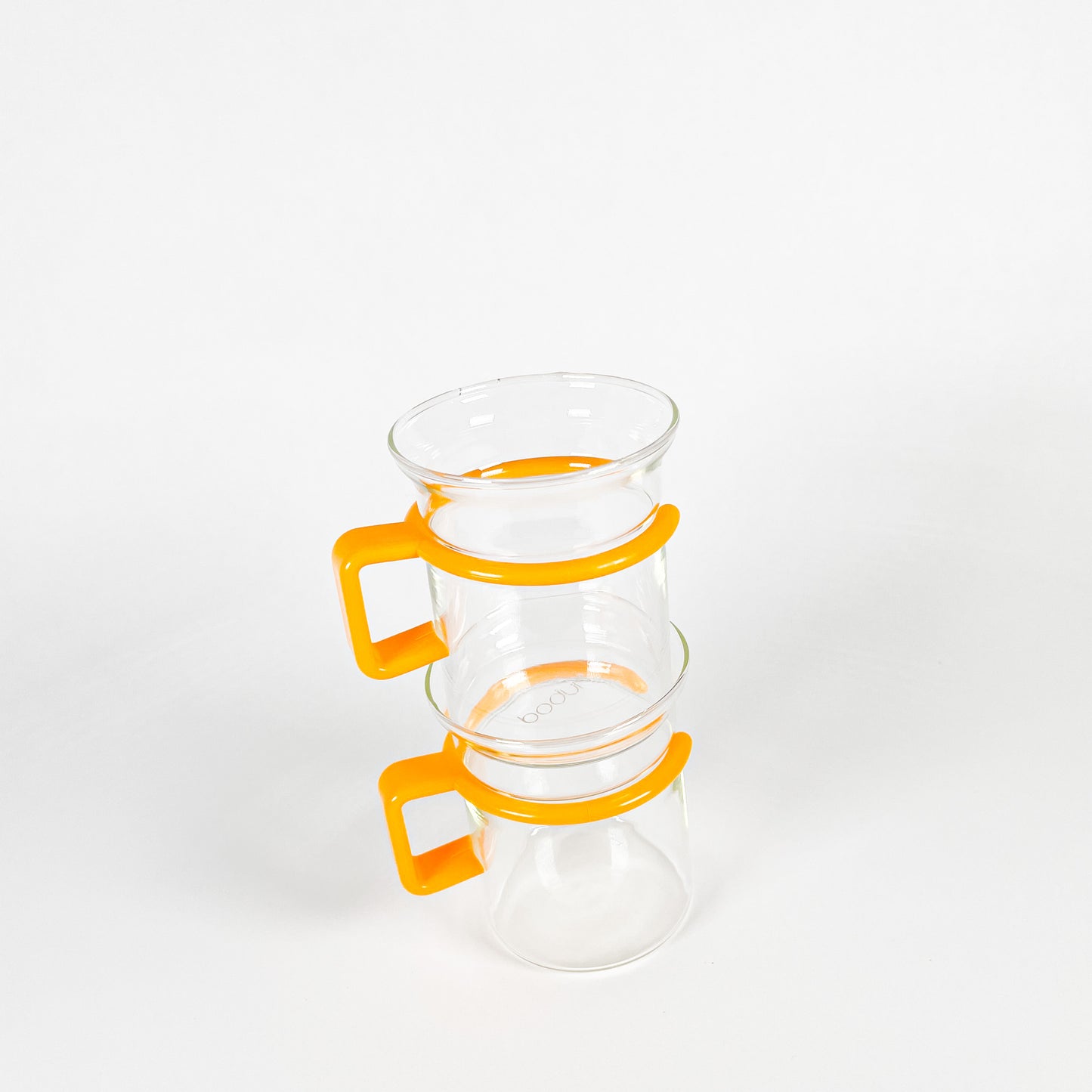 Small yellow Bodum mugs duo