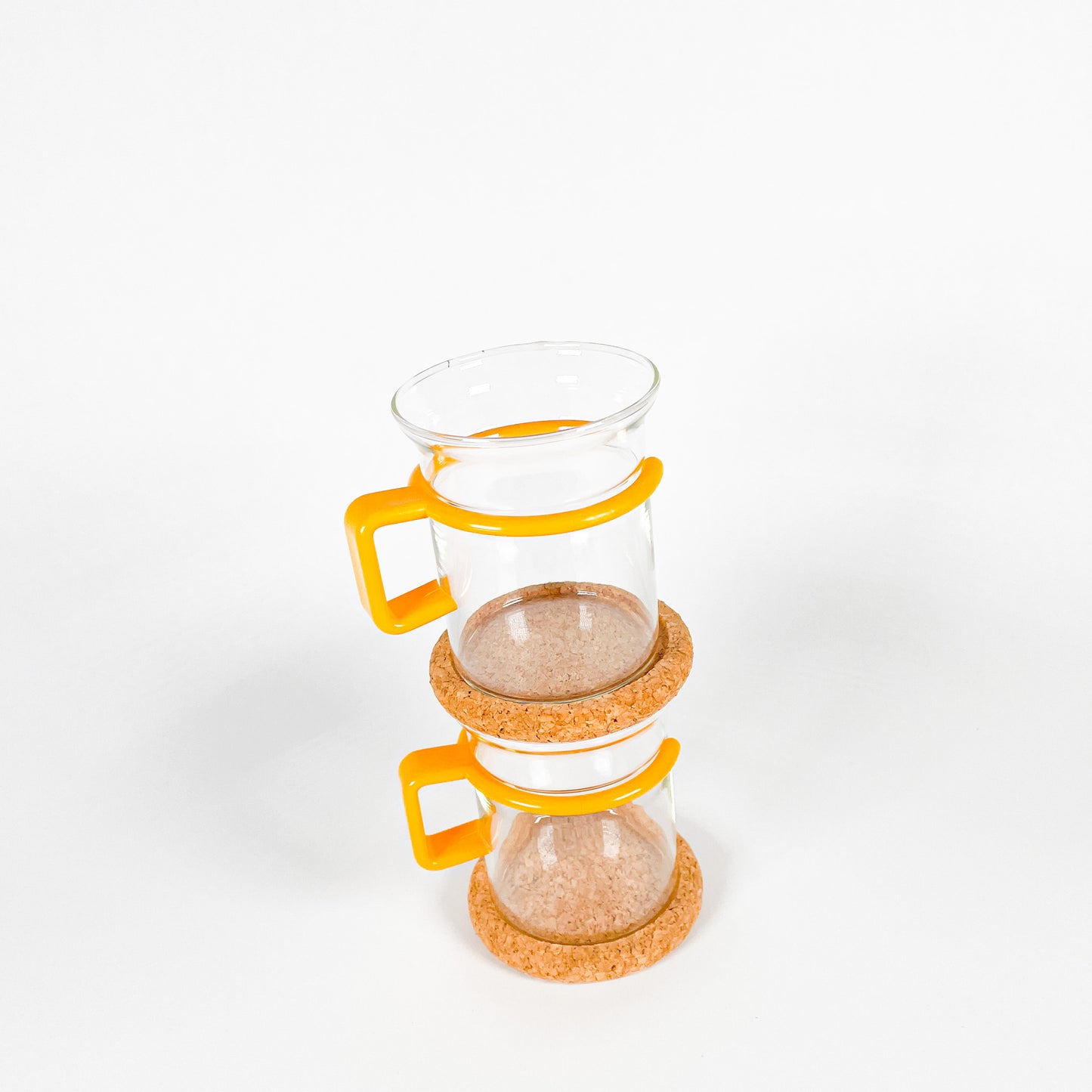 Small yellow Bodum mugs duo