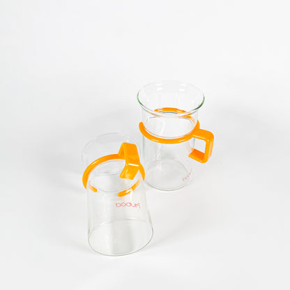 Duo grandes tasses Bodum jaunes