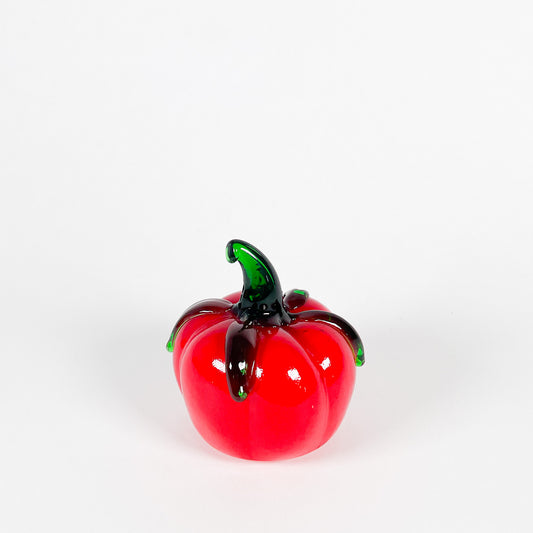 Blown glass tomato