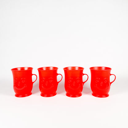 Ensemble de tasses Kool-aid rouges