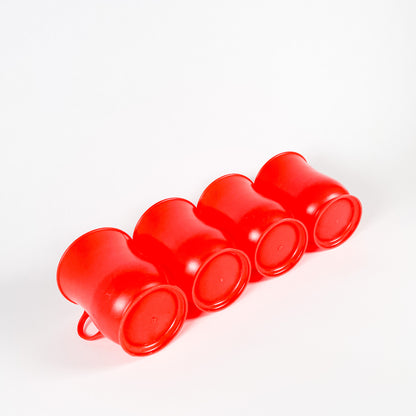 Set of red Kool-aid cups