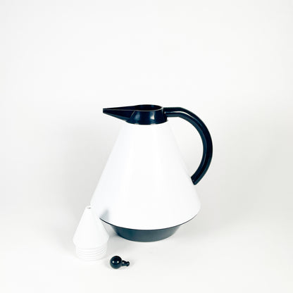 Carafe isotherme blanche style post-moderne