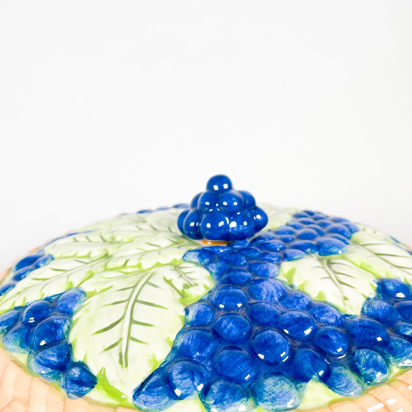 Assiette tarte aux bleuets