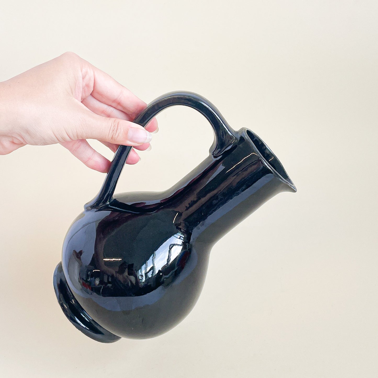 Black McCoy pitcher jug