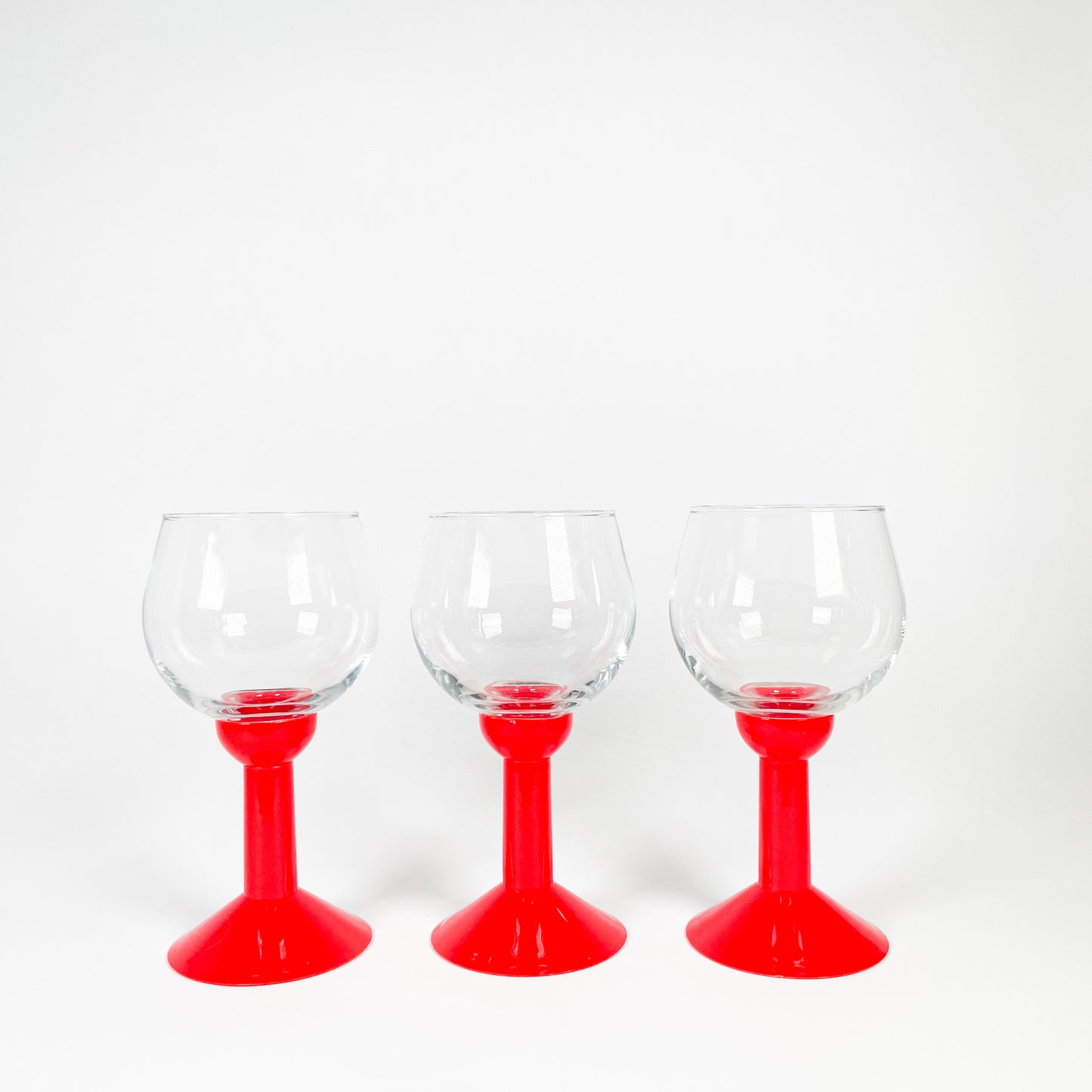 Trio verres Bodum Oktett rouges