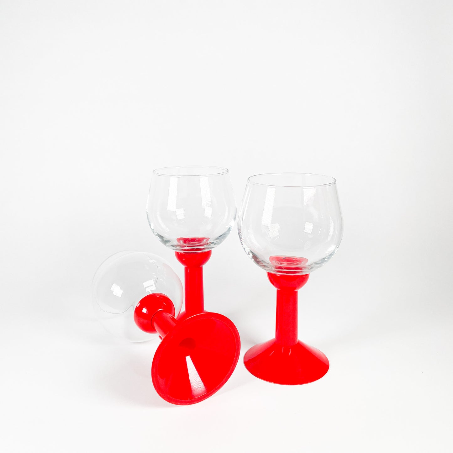 Trio verres Bodum Oktett rouges