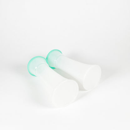 Duo salière poivrière Tupperware turquoise