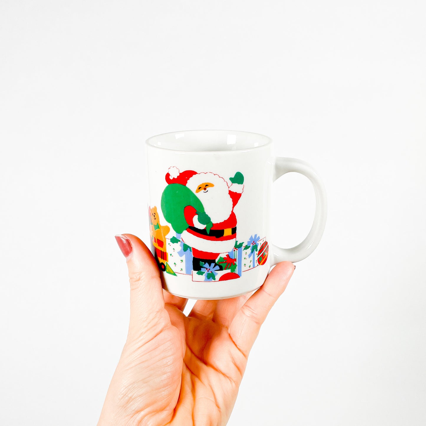 Tasse Père Noël et jouets