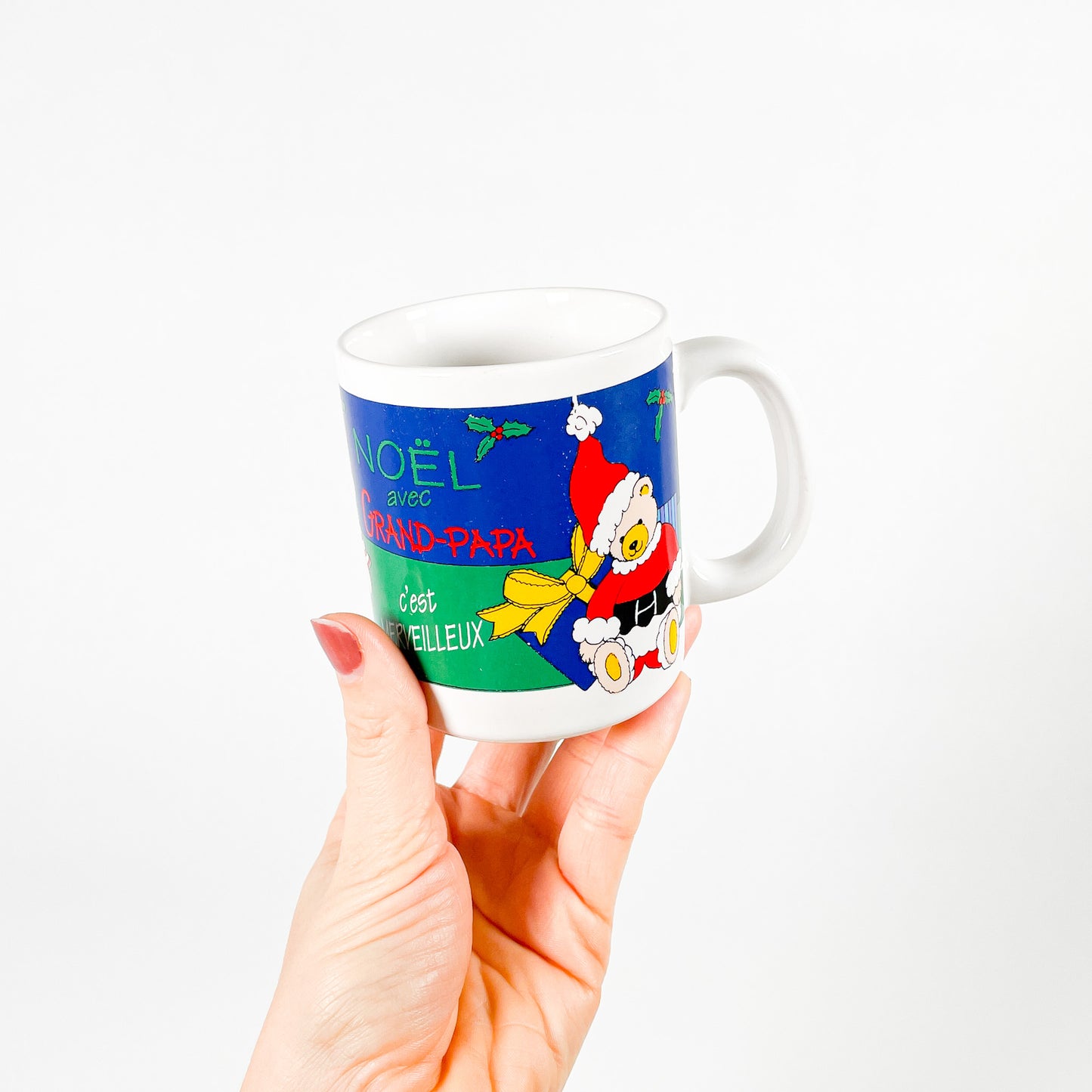 Tasse Noël avec grand-papa c'est merveilleux