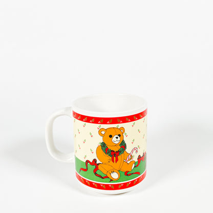 Tasse ourson et cannes en bonbon