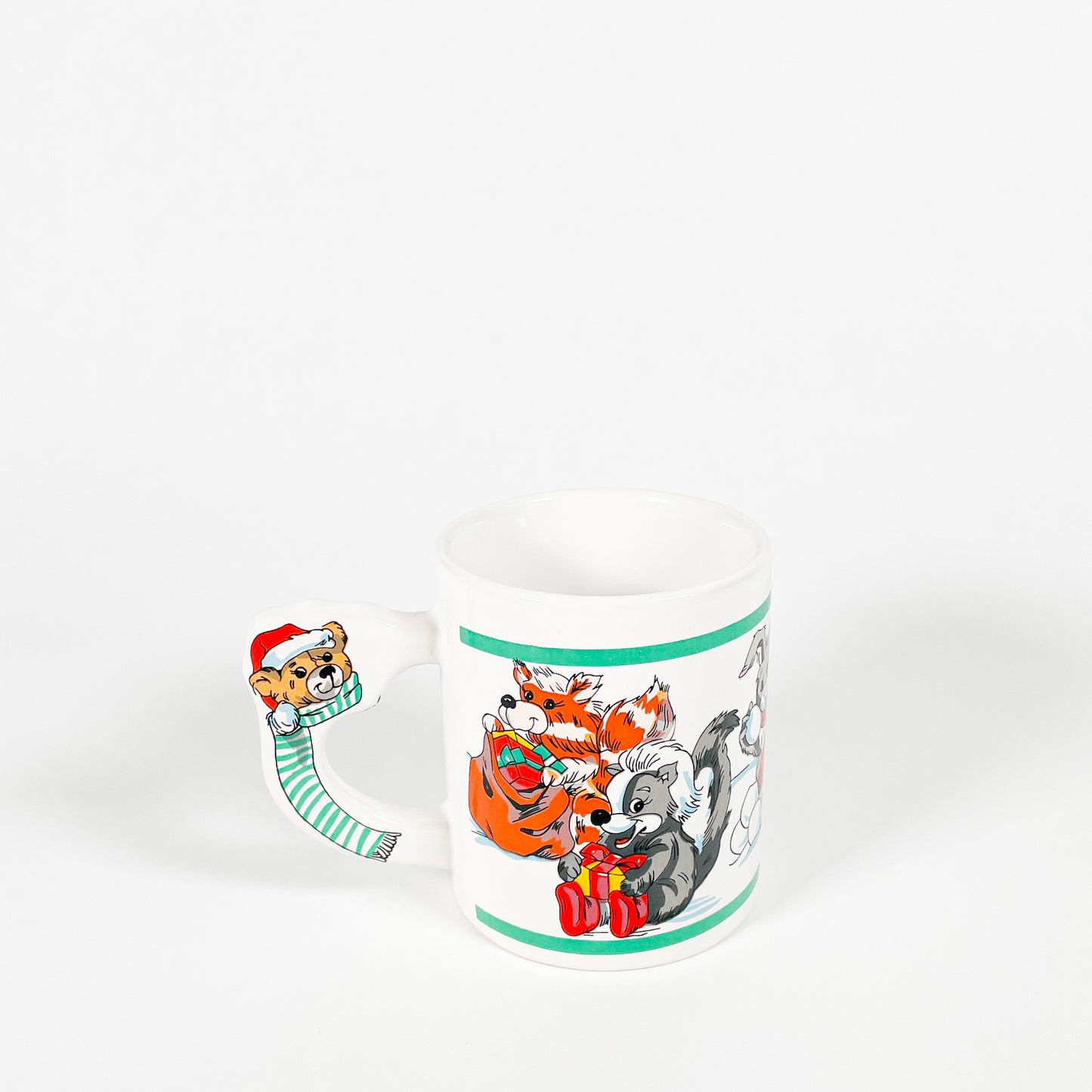 Teddy bear and animals mug