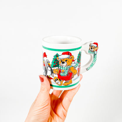 Teddy bear and animals mug