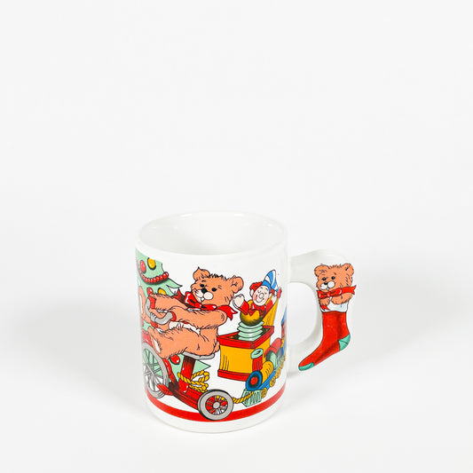 Toy cart Christmas mug