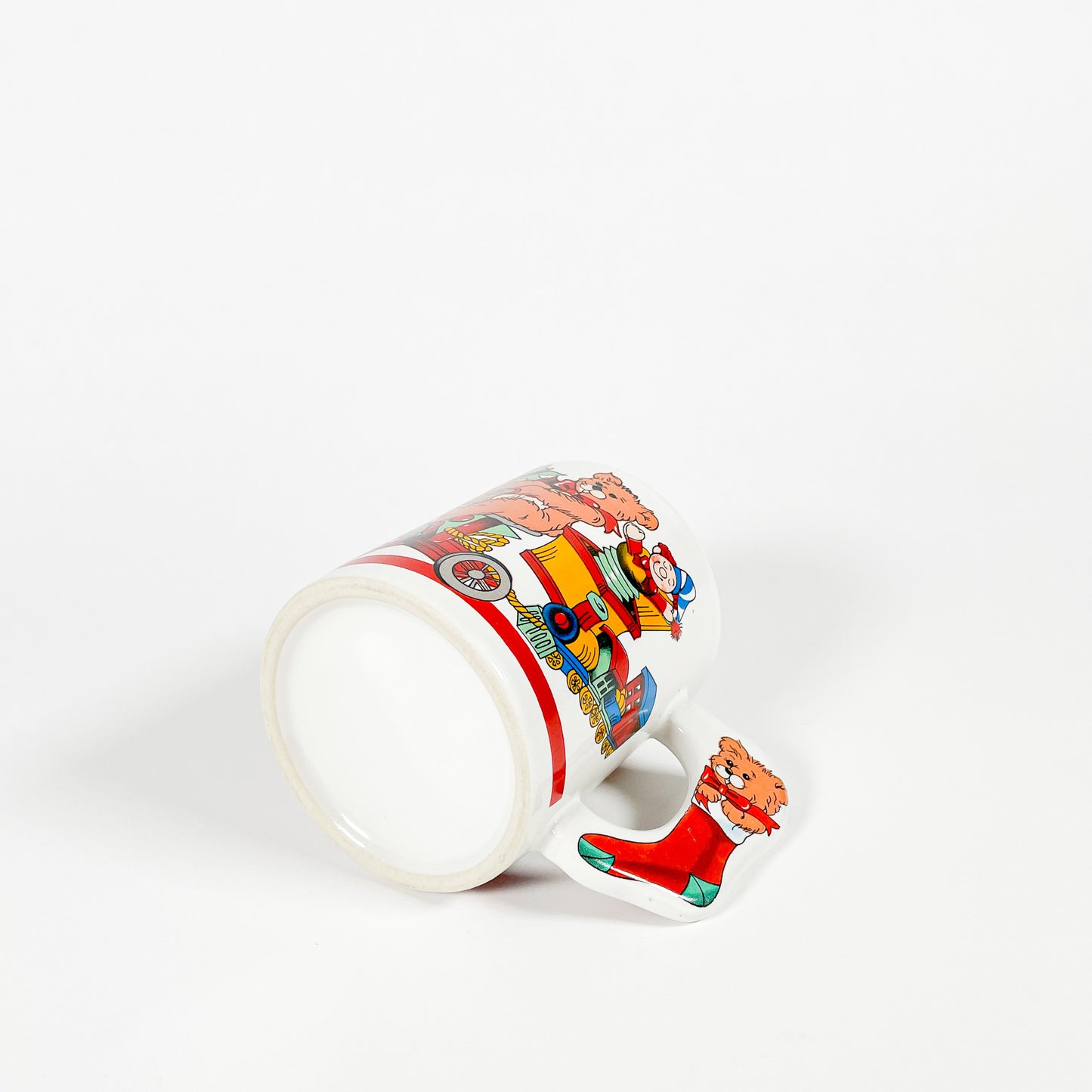 Toy cart Christmas mug