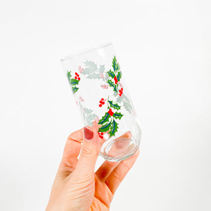 Verres feuilles de gui