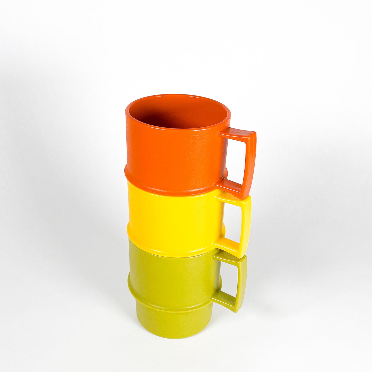 Trio tasses en plastique Tupperware harvest