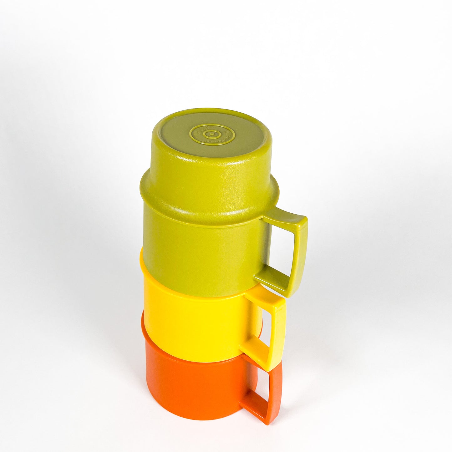 Trio tasses en plastique Tupperware harvest