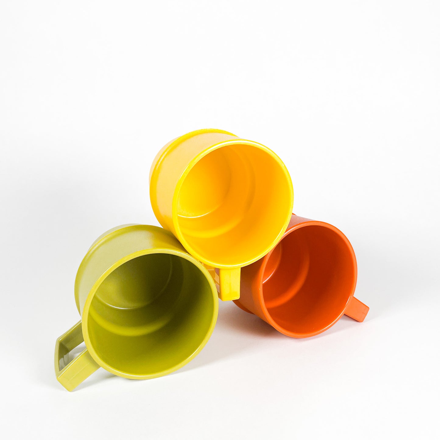 Trio tasses en plastique Tupperware harvest