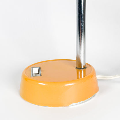 Small yellow desk lamp