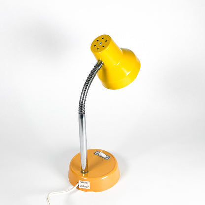 Small yellow desk lamp