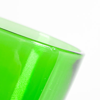 Ensemble petits verres verts Vereco France