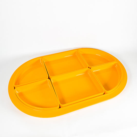 IPL André Morin yellow serving tray