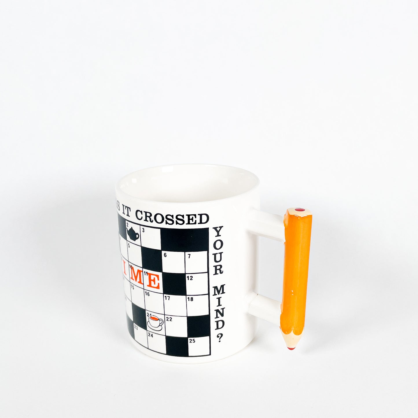 Tea time crossword mug