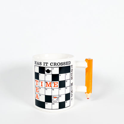 Tea time crossword mug